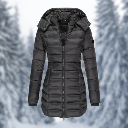 Stylish Women's Winter Coat | Mid Length