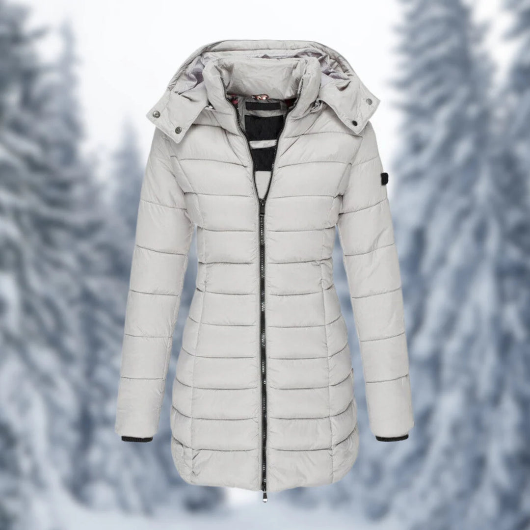 Stylish Women's Winter Coat | Mid Length