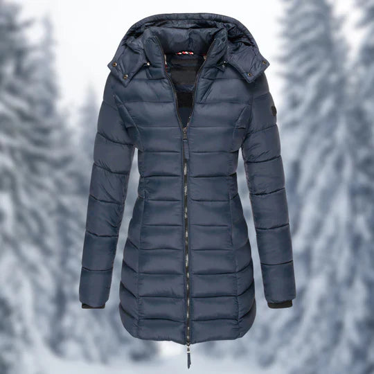 Stylish Women's Winter Coat | Mid Length