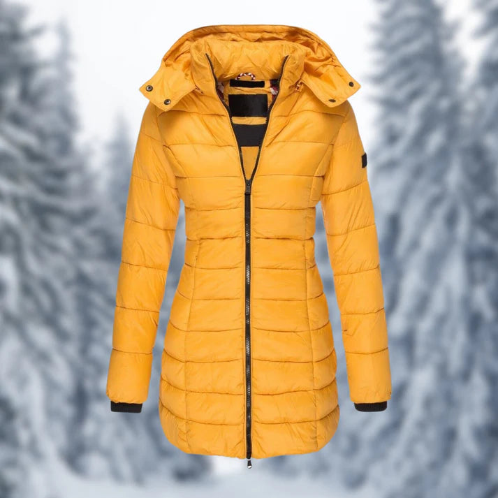 Stylish Women's Winter Coat | Mid Length