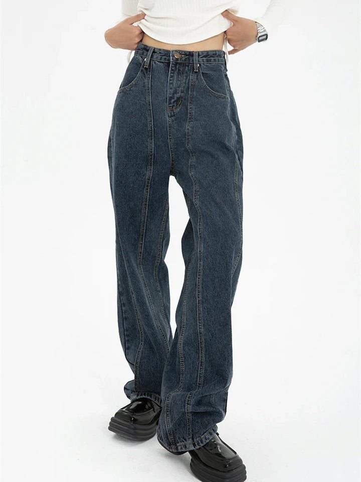 Women's Winter Jeans | Wide Legs