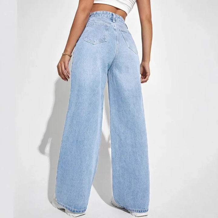 Wide Women's Pants | Stylish High Waist