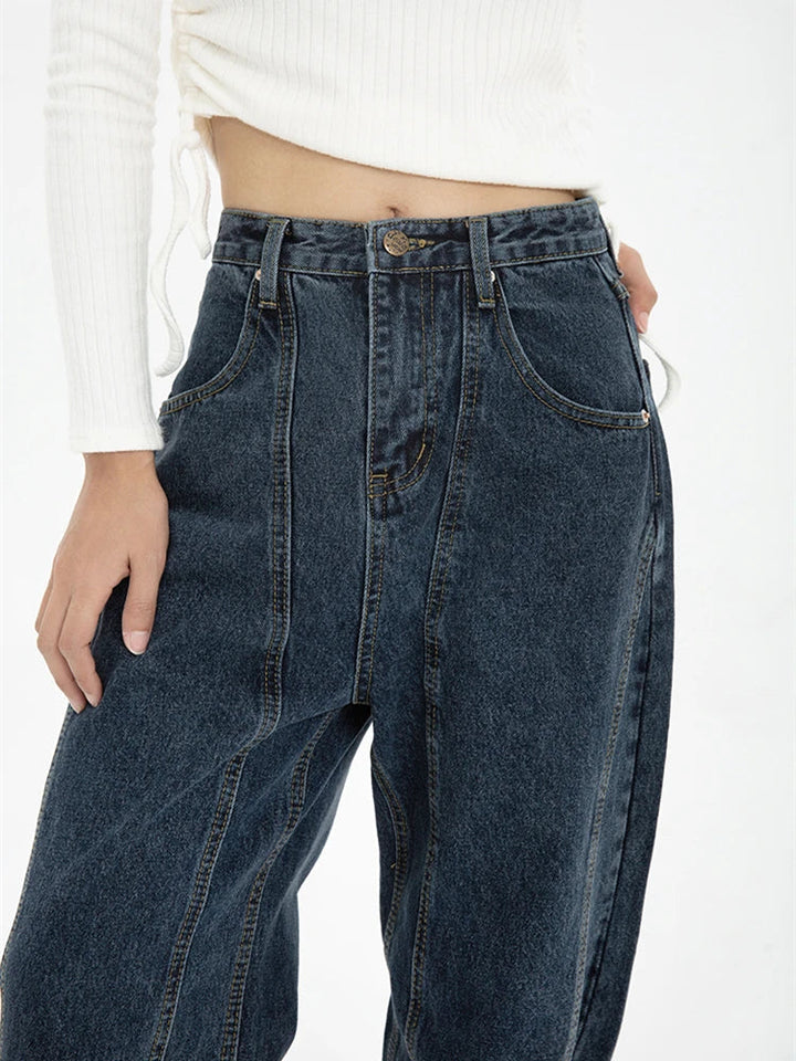Women's Winter Jeans | Wide Legs