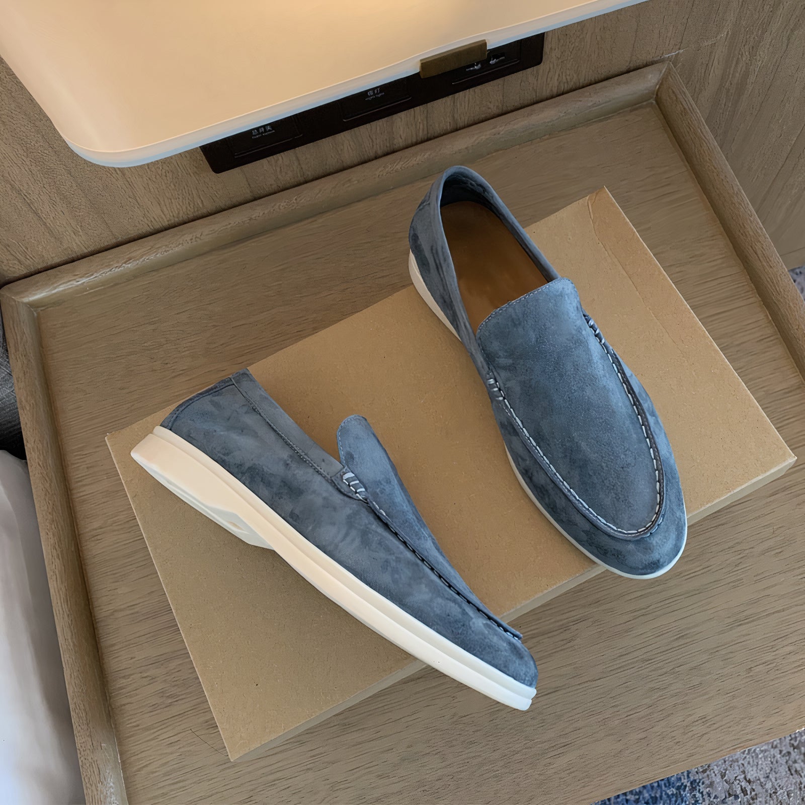 Buty męskie wsuwane zimowe | Klasyczne