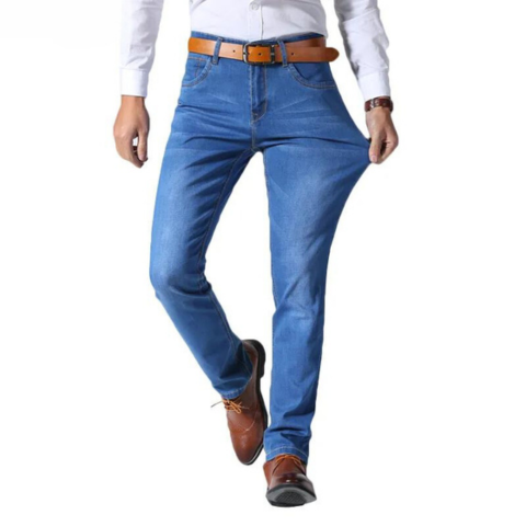 Herren Klassische Jeans | Gerade Beine