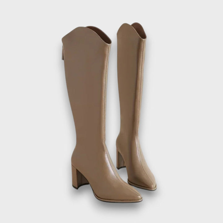 Women's long high-heeled boots | Knee-high