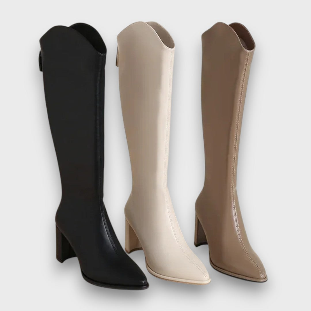 Women's long high-heeled boots | Knee-high
