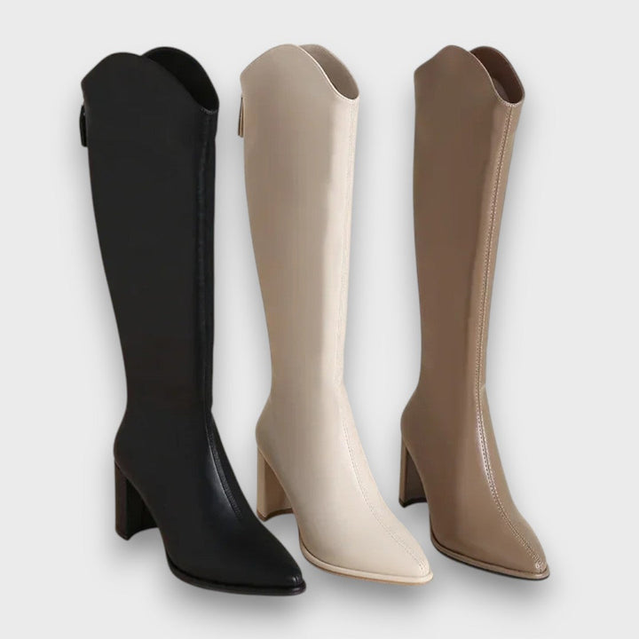 Women's long high-heeled boots | Knee-high