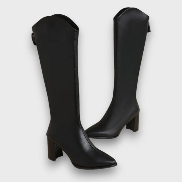 Women's long high-heeled boots | Knee-high