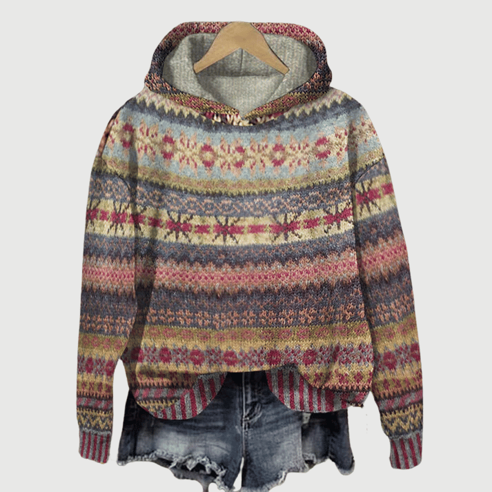 Sweter damski jesienny | Luźny krój