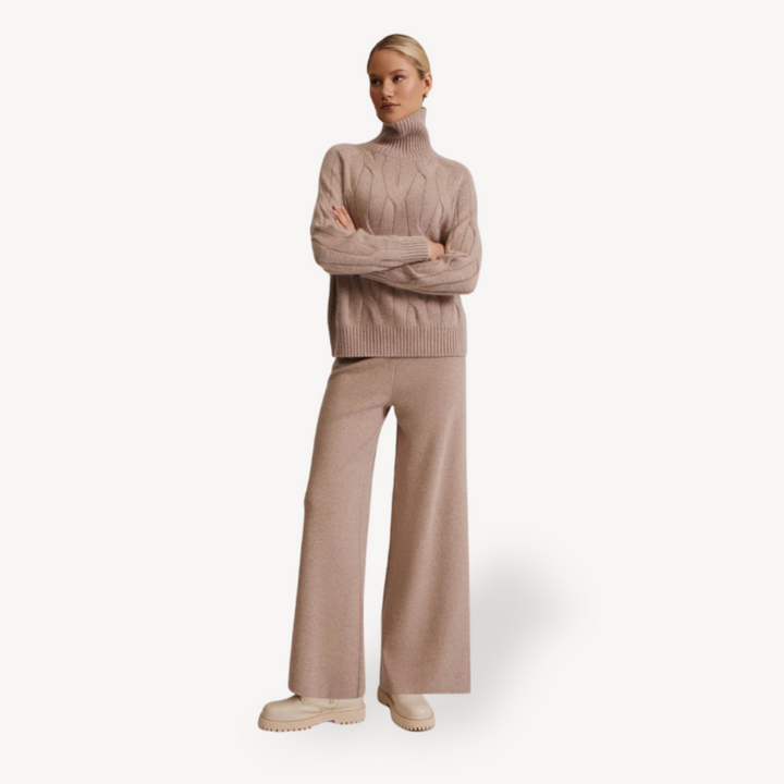Women's Jumpsuit with Sweater and Pants | Loose Fit