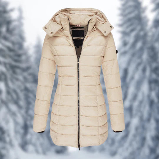 Stylish Women's Winter Coat | Mid Length