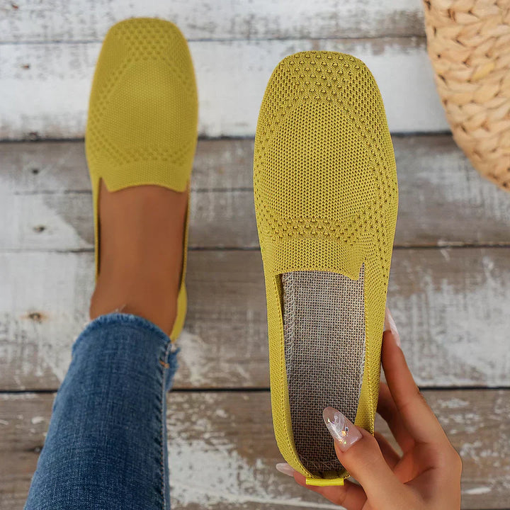 Women's orthopedic loafers with supportive cushioning