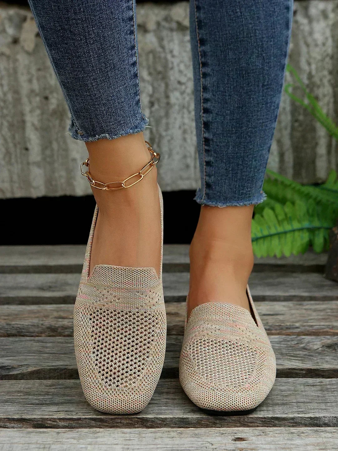 Women's orthopedic loafers with supportive cushioning