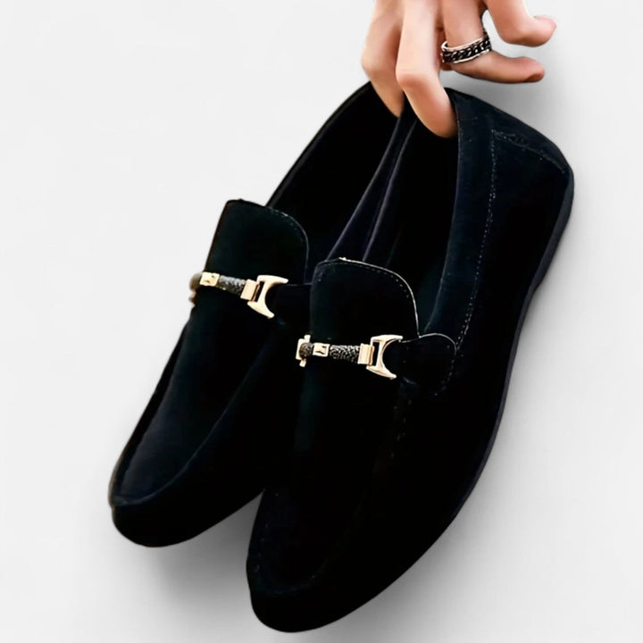 Herren Klassische Mokassins mit Schnallenverschluss | Slip-On