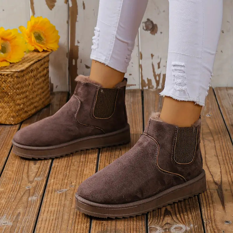 Buty Damskie Śniegowce Zimowe | Klasyczne
