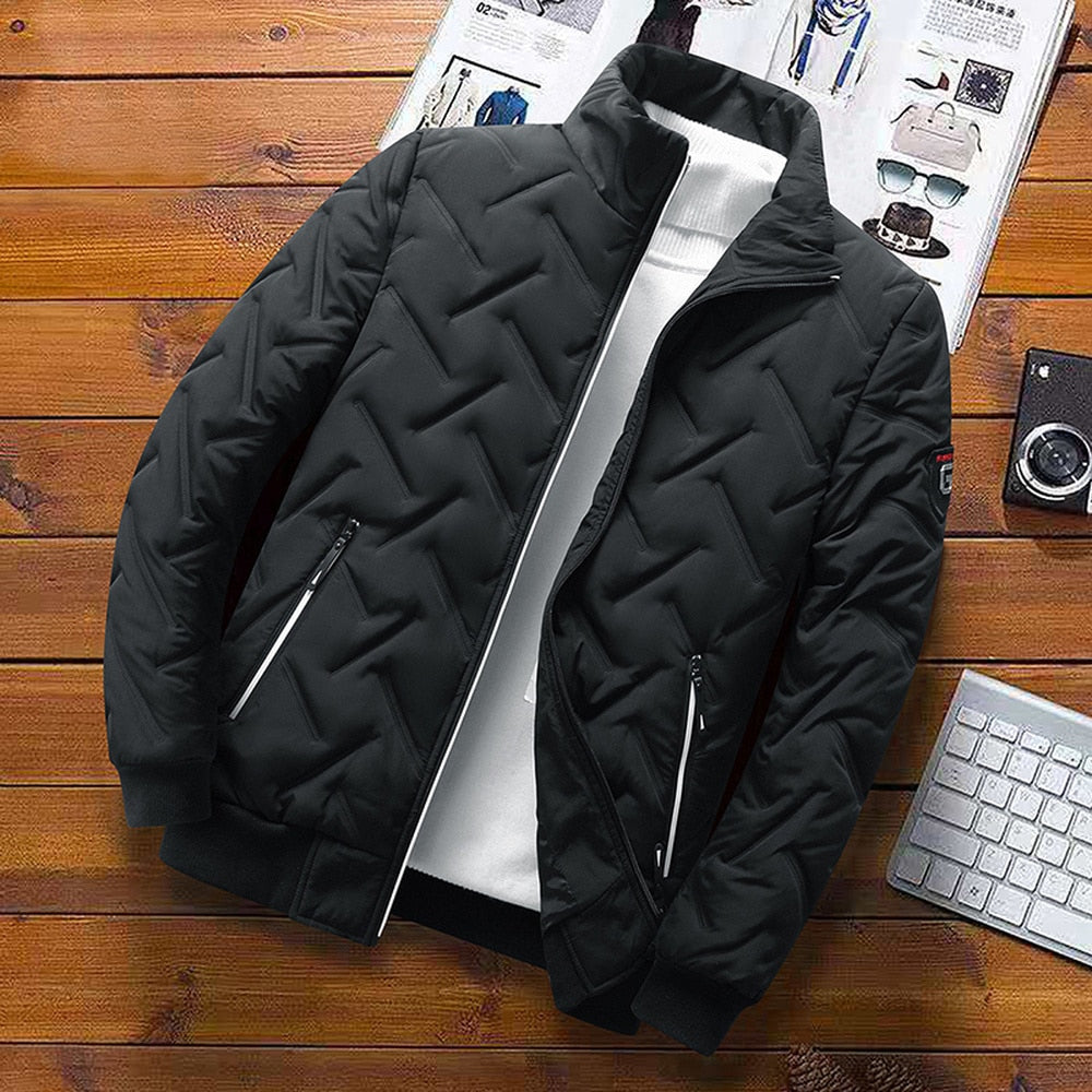 Kurtka Jesienna Męska Casual | Modny Krój