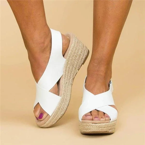 Women's sandals with adjustable straps | Open-toe
