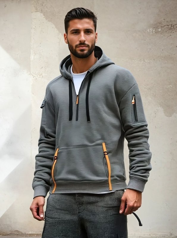Men's Hoodie Sweater | Zip-Up Style