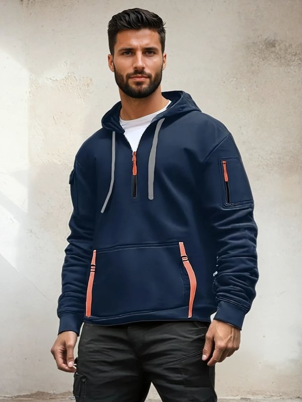 Men's Hoodie Sweater | Zip-Up Style