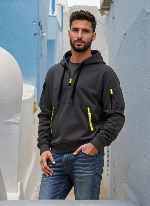 Men's Hoodie Sweater | Zip-Up Style