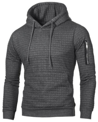 Sweterek Męski z Kapturem | Prosty Design