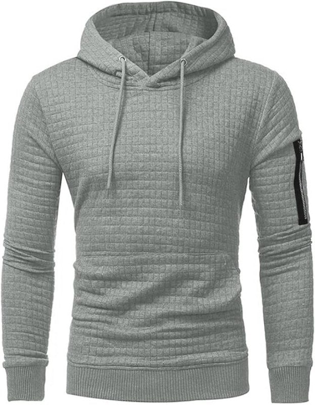 Sweterek Męski z Kapturem | Prosty Design