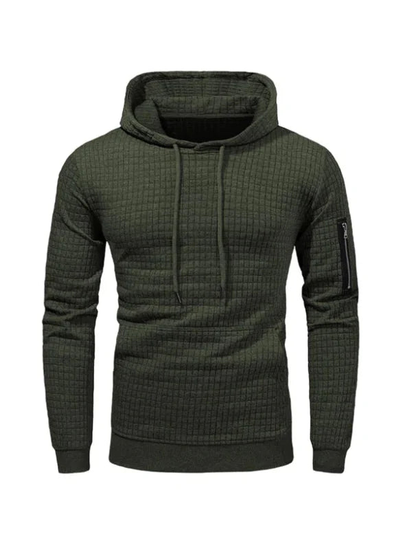 Sweterek Męski z Kapturem | Prosty Design