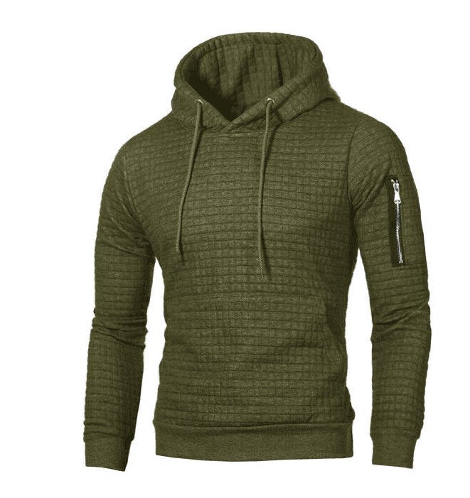 Sweterek Męski z Kapturem | Prosty Design