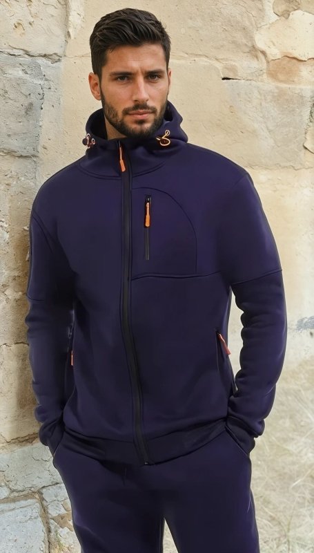 Herrenpullover mit Kapuze | Klassischer Schnitt