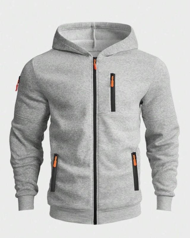 Herrenpullover mit Kapuze | Klassischer Schnitt