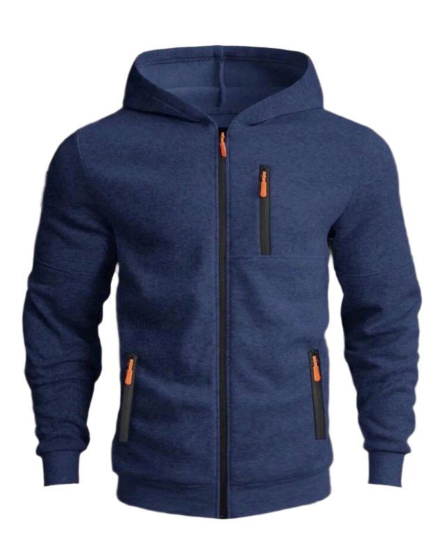 Herrenpullover mit Kapuze | Klassischer Schnitt