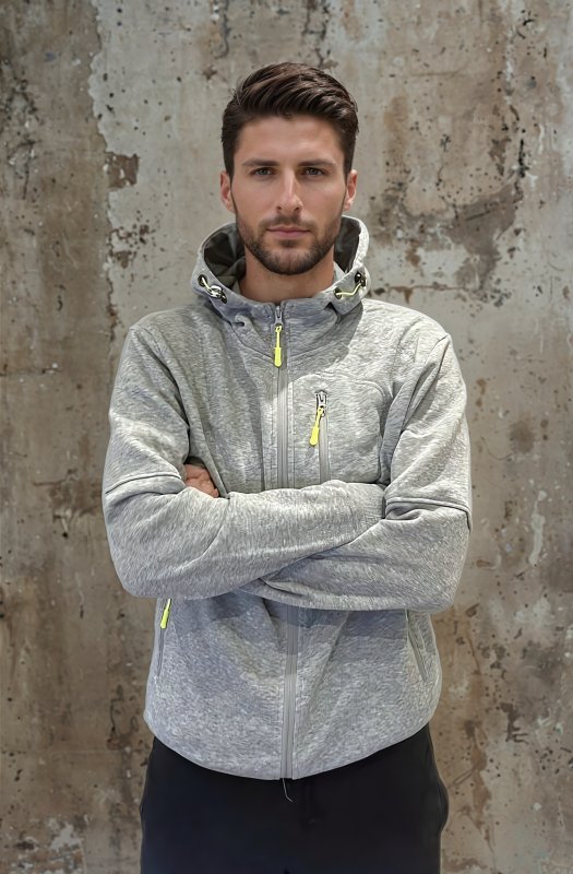 Herrenpullover mit Kapuze | Klassischer Schnitt