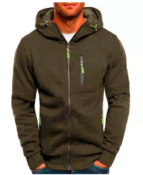 Herrenpullover mit Kapuze | Klassischer Schnitt