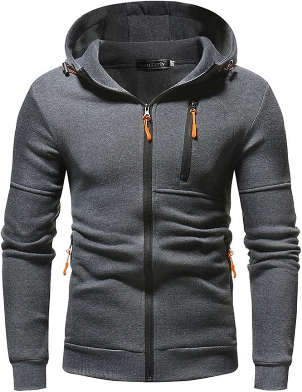 Herrenpullover mit Kapuze | Klassischer Schnitt