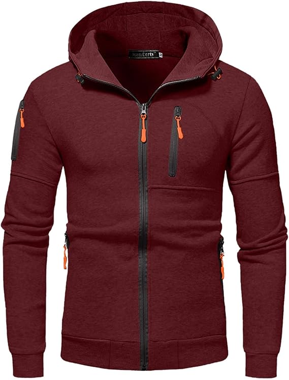 Herrenpullover mit Kapuze | Klassischer Schnitt