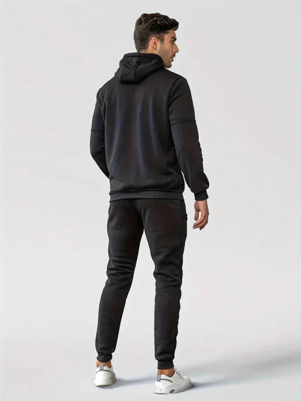 Herrenpullover mit Kapuze | Klassischer Schnitt