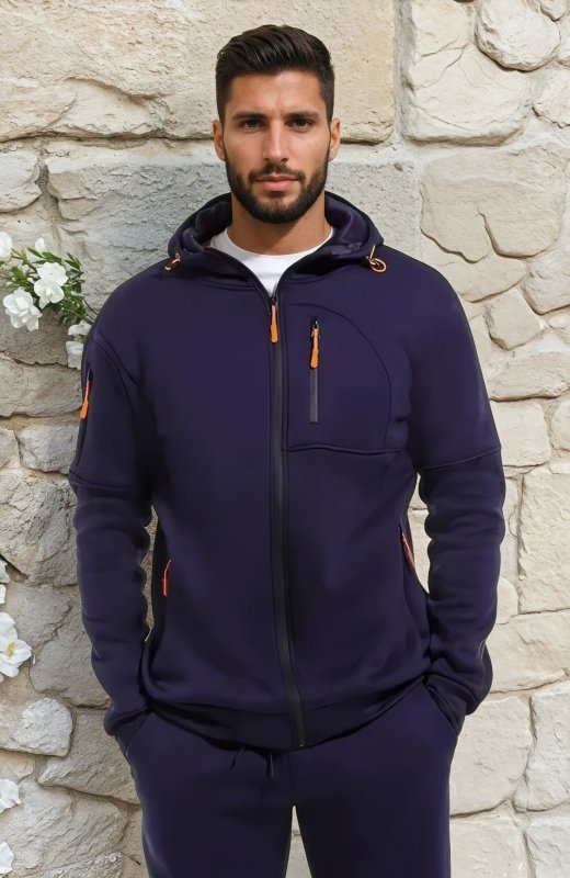 Herrenpullover mit Kapuze | Klassischer Schnitt
