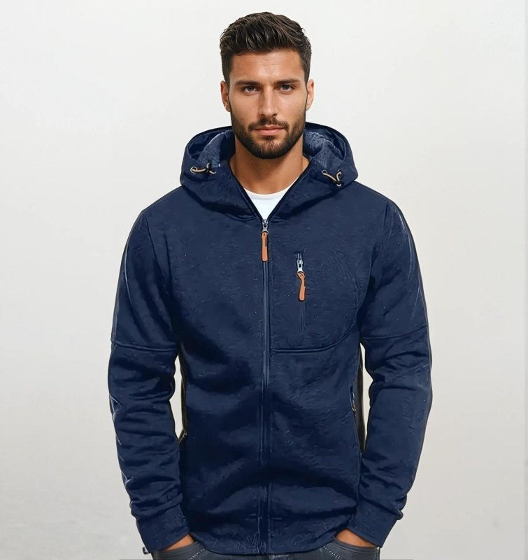 Herrenpullover mit Kapuze | Klassischer Schnitt