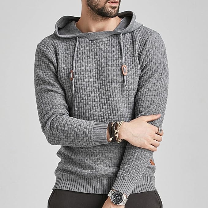 Sweterek męski z kapturem | Streetwear styl