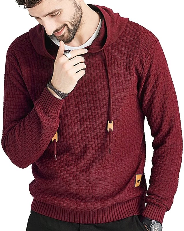 Sweterek męski z kapturem | Streetwear styl
