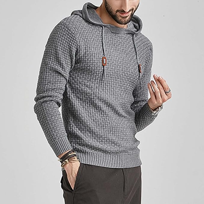 Sweterek męski z kapturem | Streetwear styl