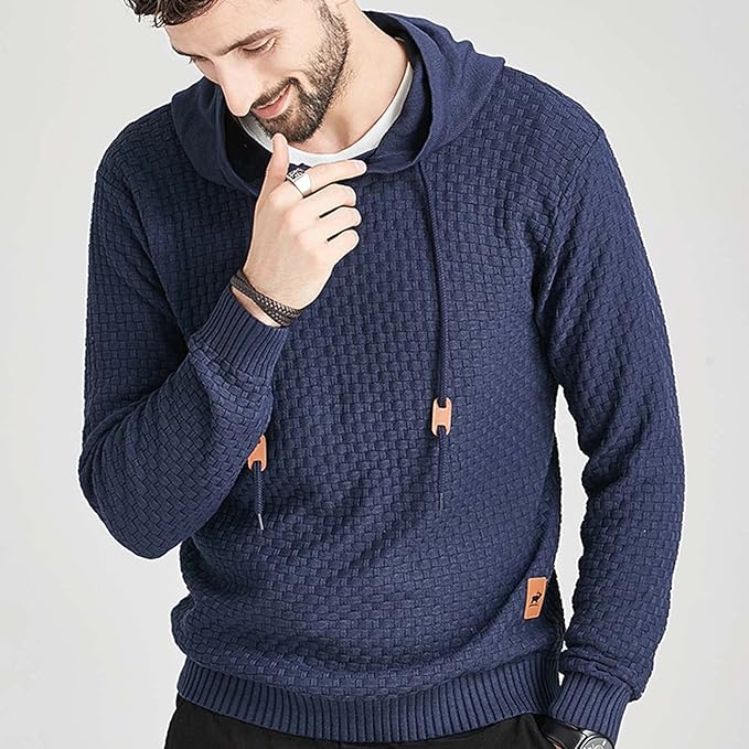 Sweterek męski z kapturem | Streetwear styl