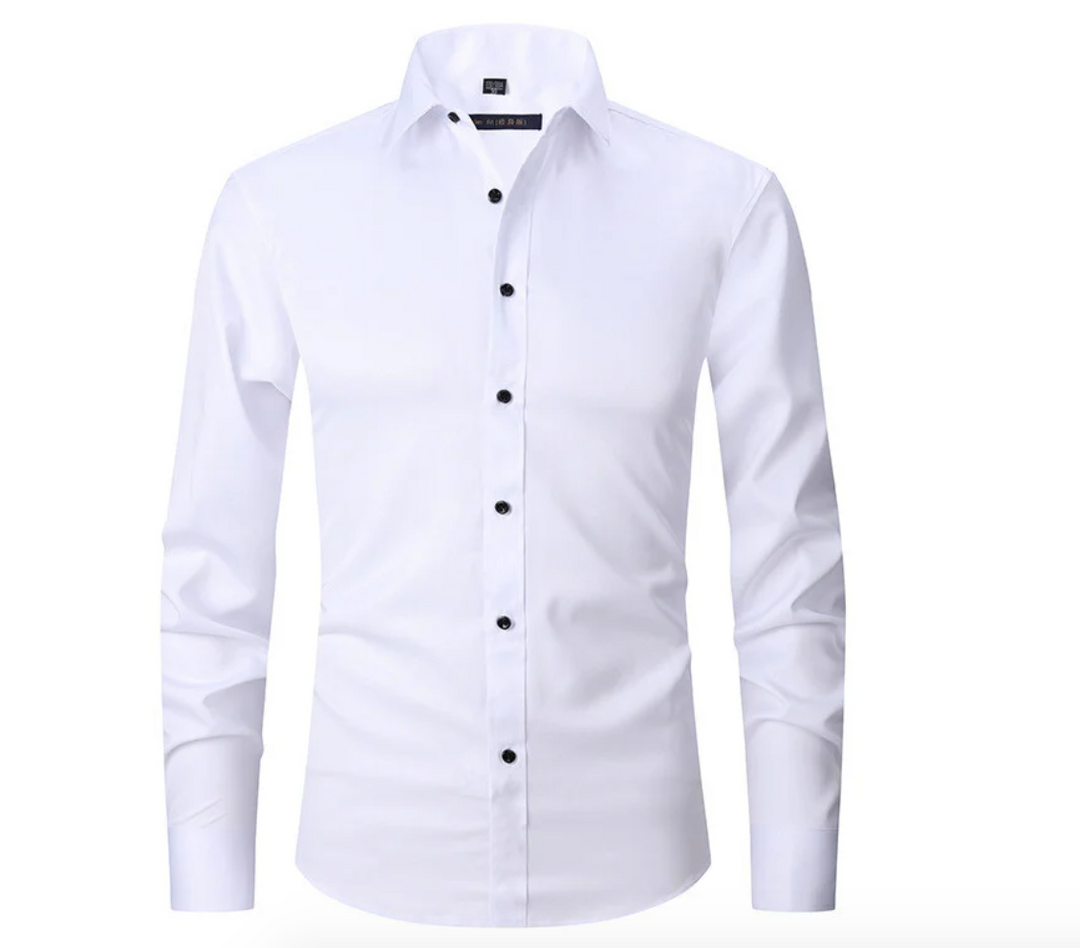 Men's shirt with collar and buttons | Long sleeve