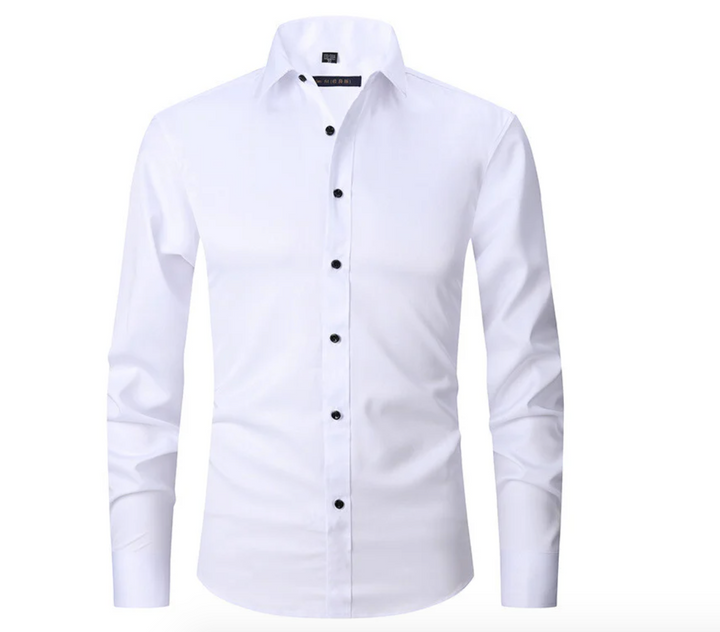Men's shirt with collar and buttons | Long sleeve