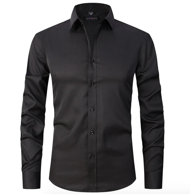 Men's shirt with collar and buttons | Long sleeve