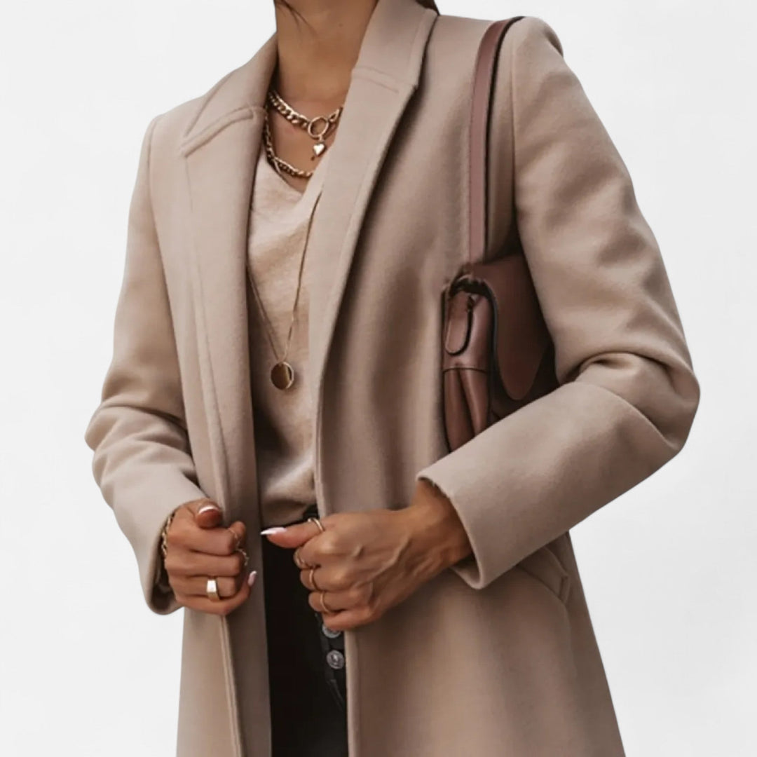 Women's Long Classic Coat | Regular Fit