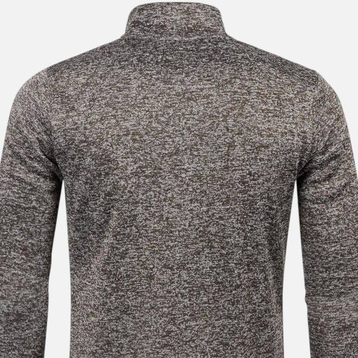 Herren Einfacher Reißverschluss-Cardigan | Lange Ärmel