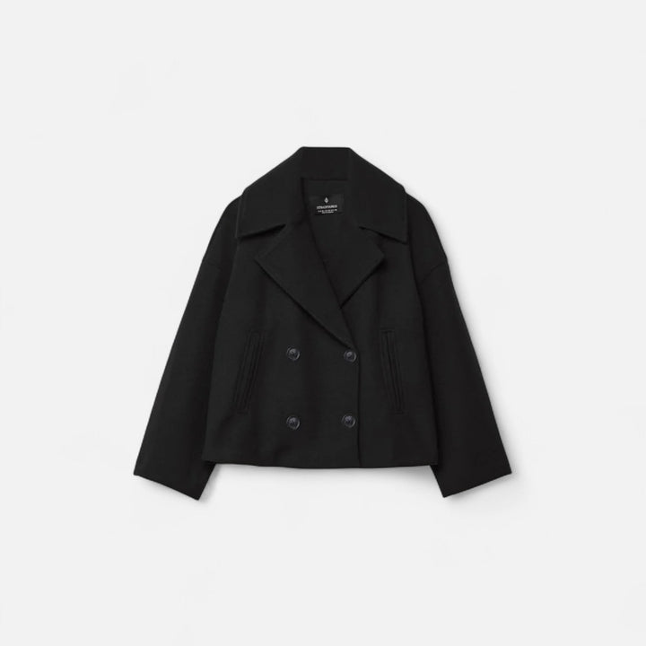 Women's Double-Breasted Coat | Classic Cut