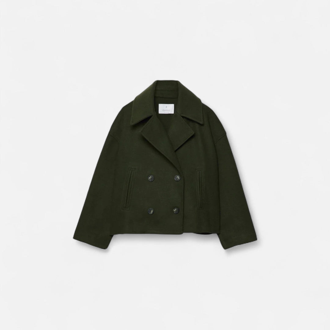 Women's Double-Breasted Coat | Classic Cut